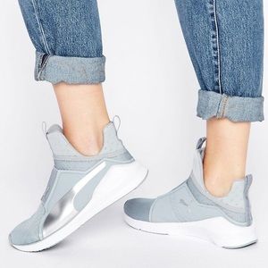 PUMA ‘Fierce Core’ Quarry Running Sneaker in Grey